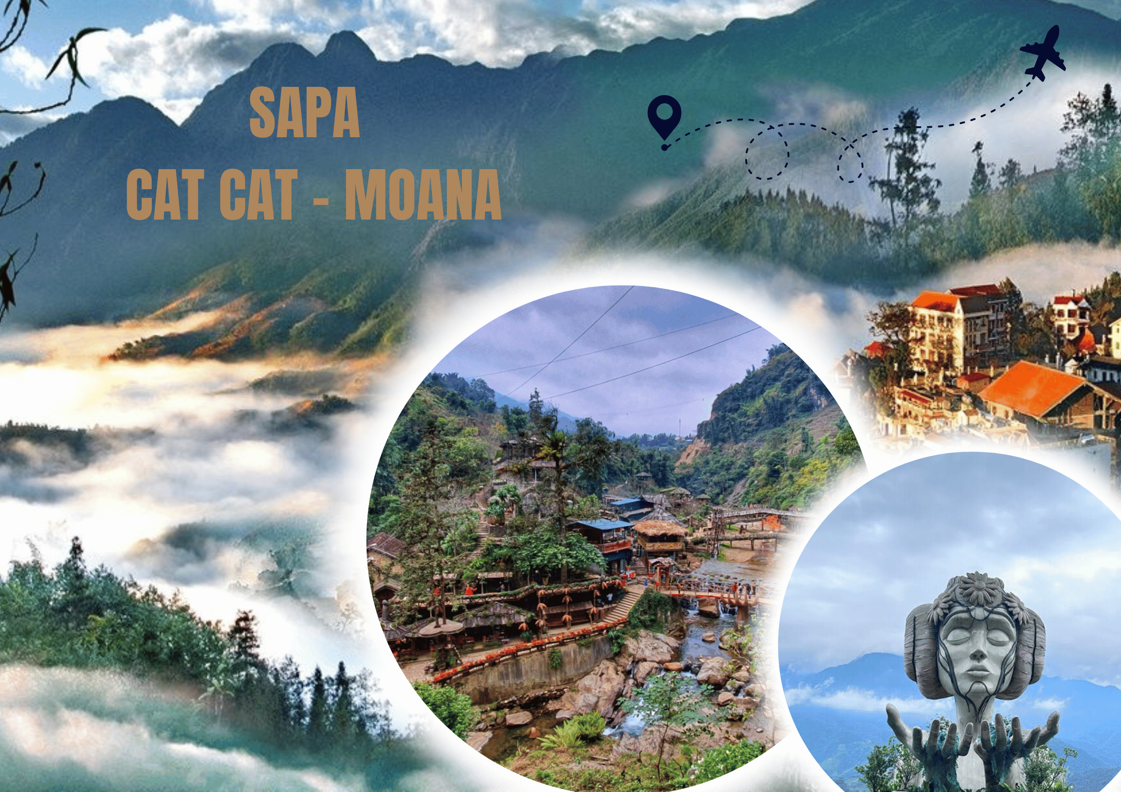 2D1N Tour | Explore Sapa - Cat Cat - Check-in Moana | Vietnam